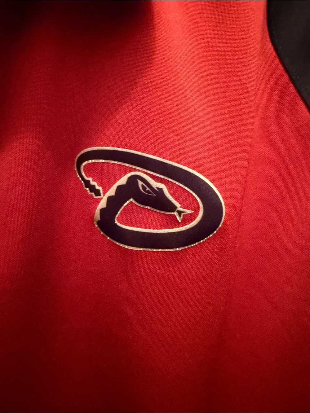 Nike Red and Black Arizona Diamondbacks Polo